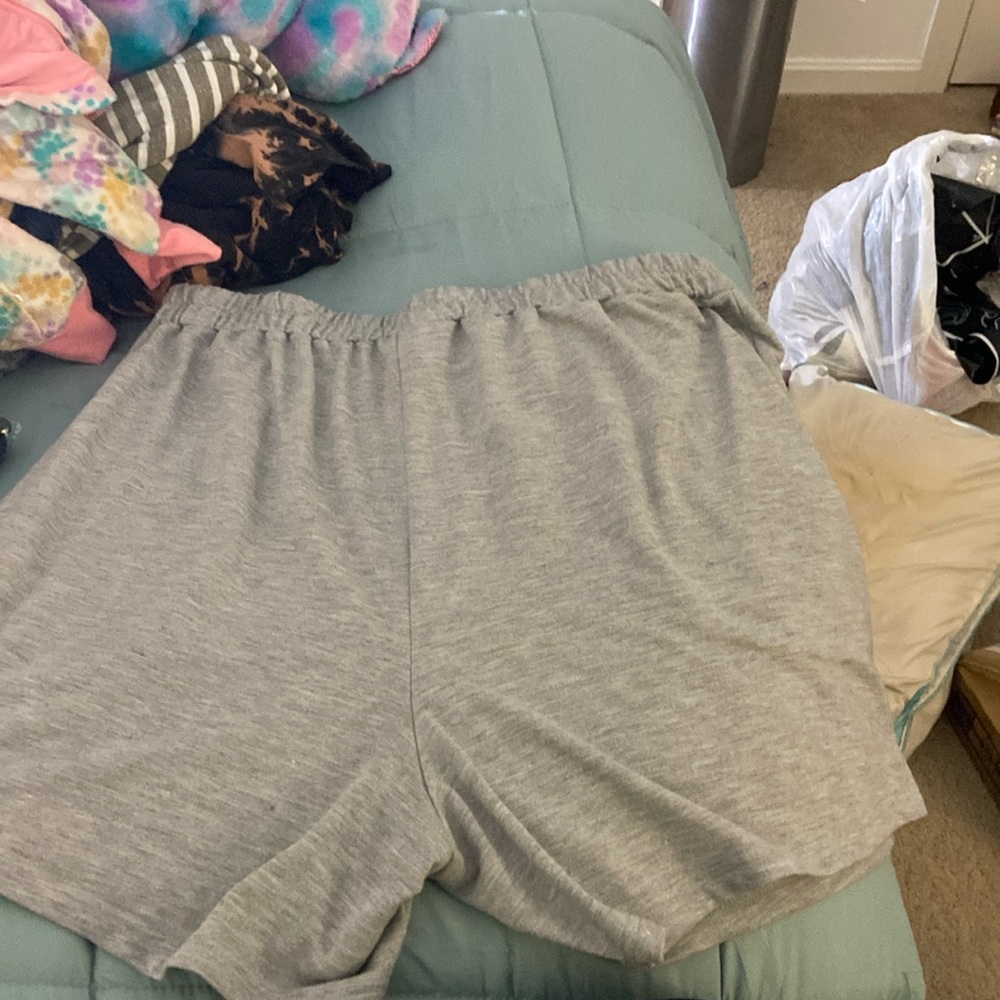 Shein Curve 3XL grey shorts